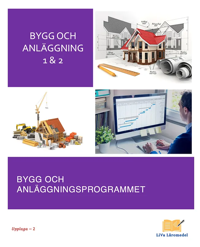 BYGG och ANLÄGGNING 1&2 (UPPL-2) GY-25 (Tillgänglig vår 2025)